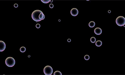 Floating bubbles