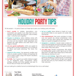 Holiday party tips
