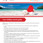 Holiday travel guide