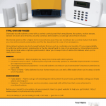 Home security systems