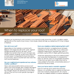 Replace your roof