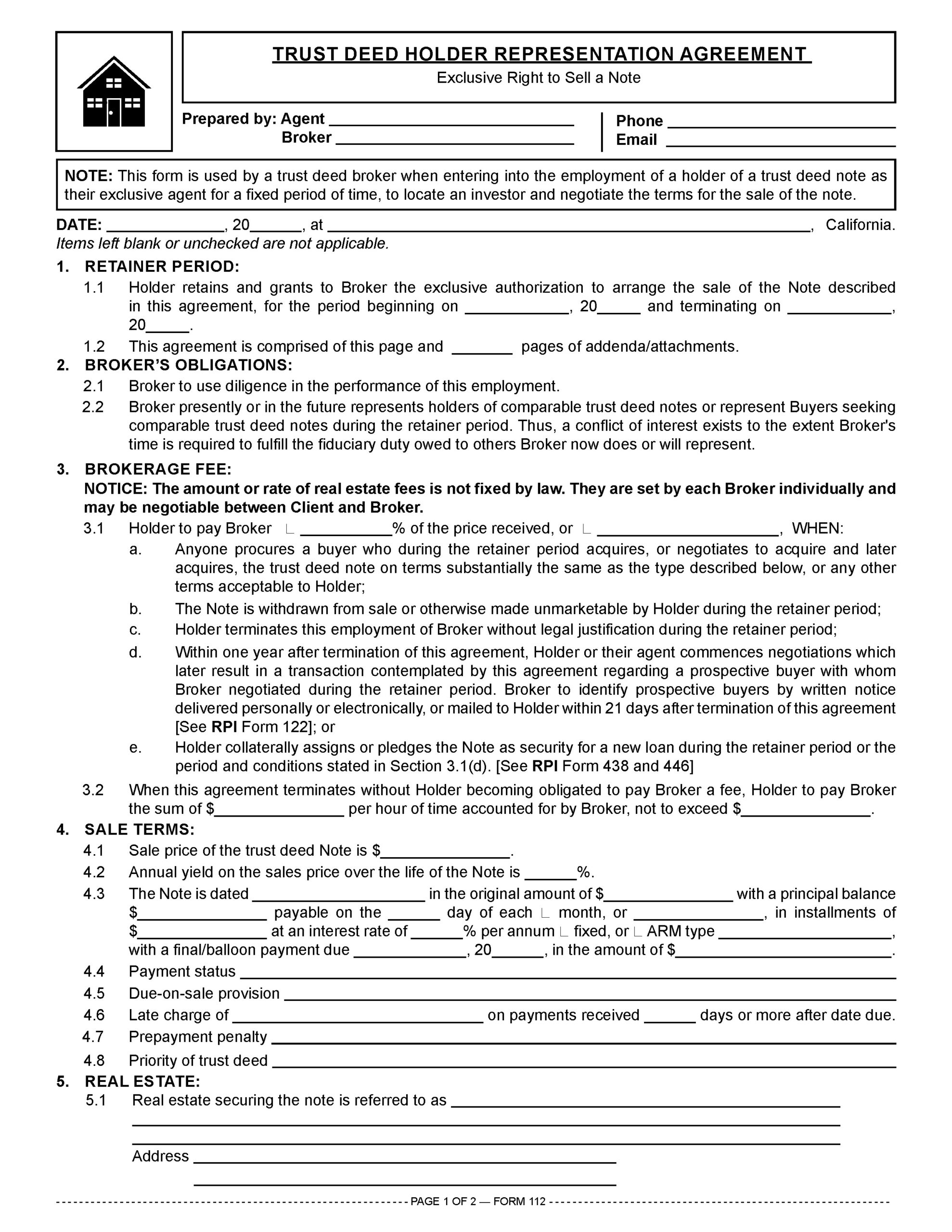 RPI Form 112