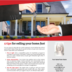 Tips for selling fast