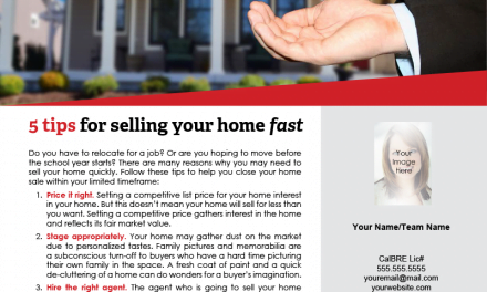 FARM: 5 tips for selling your home fast
