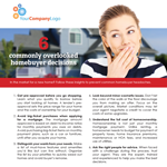 Common homebuyer mistakes