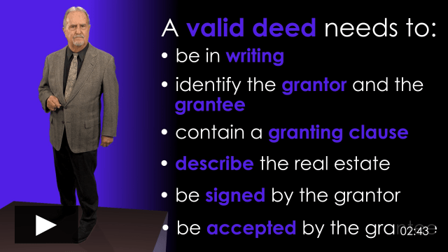 A Deed by Any Name is a Grant