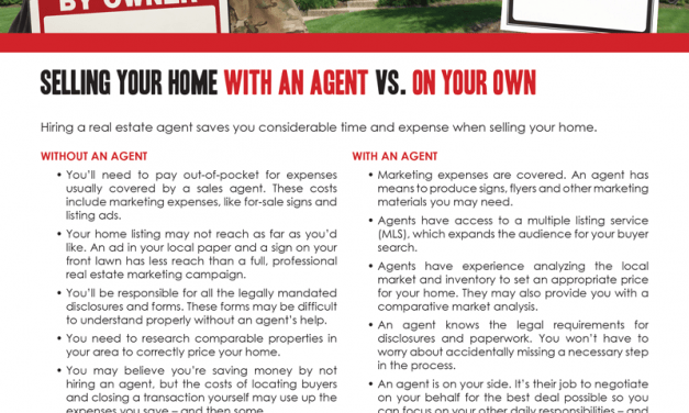 FARM: Selling your home with an agent vs. on your own