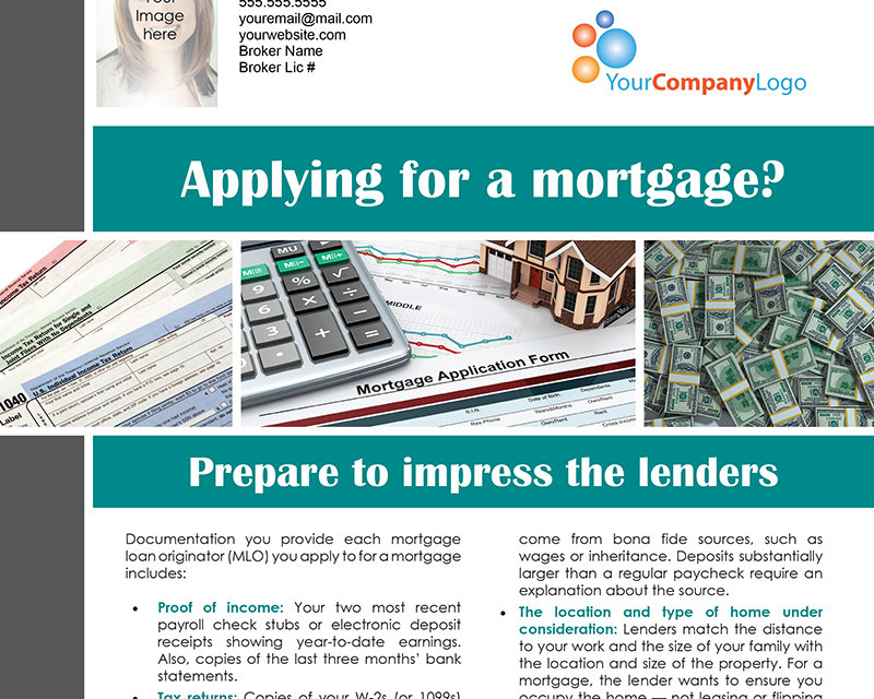 FARM: Applying for a mortgage?