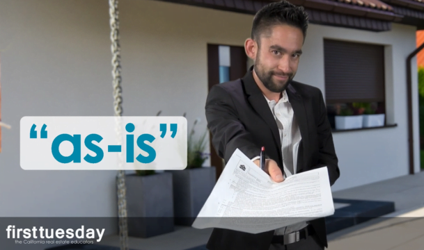 Property is Sold “As-Disclosed,” Never “As-Is”