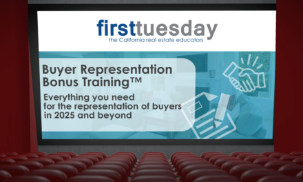 Buyer Representation Bonus Training™ brings firsttuesday students up to speed with 2025 buyer legislation