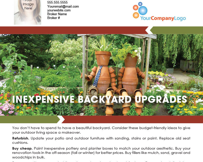 FARM: Inexpensive backyard upgrades