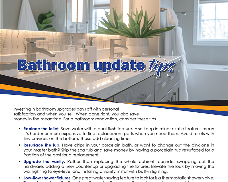 FARM: Bathroom update tips