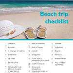 Beach checklist