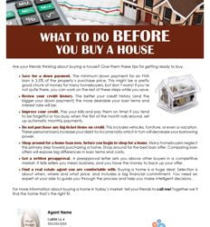 FARM: What to do before you buy a house
