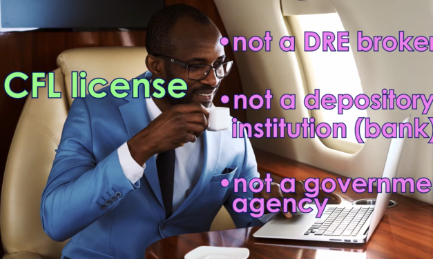 Mortgage Concepts: The California Residential Mortgage Lending Act (CRMLA) Part 1