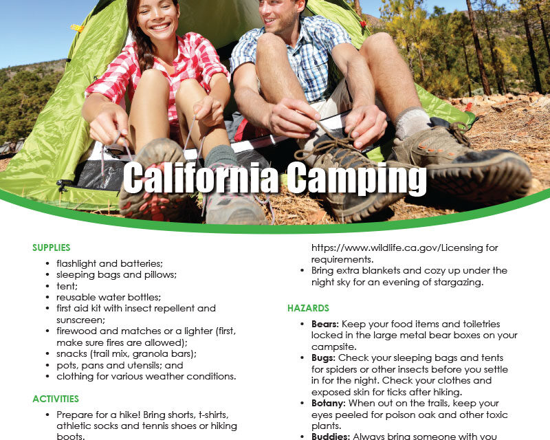 FARM: California camping