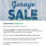FARM: Community garage sale