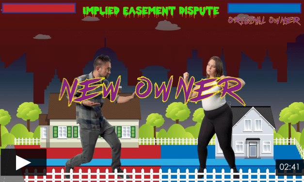 Conduct Creates an Implied Easement