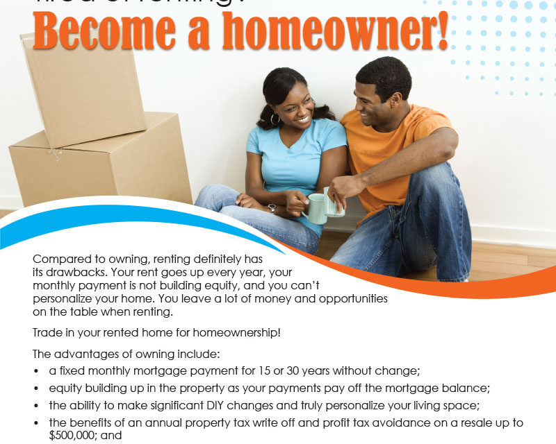 FARM: Tired of renting? Become a homeowner!