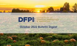 DFPI Bulletin Digest: October 2022