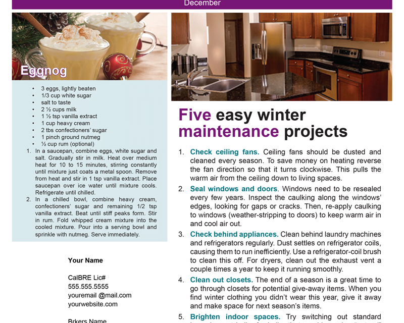 FARM: December Newsletter – D4