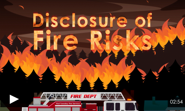 firsttuesday Fire Special: Disclosure of Fire Risks