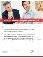 Client Q&A: What duties does my buyer’s agent owe me?