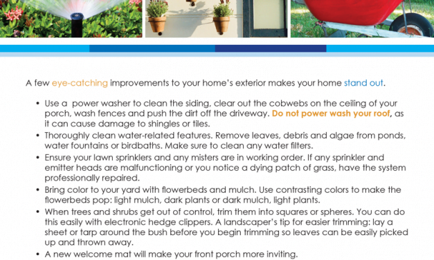 FARM: Tips to enhance your curb appeal