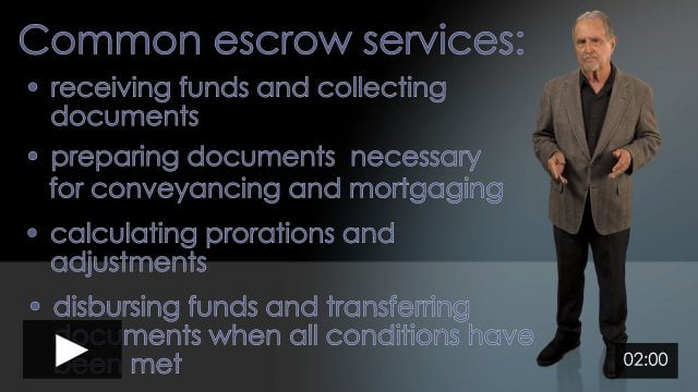 Escrow Companies and Escrow Officers