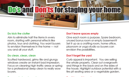 FARM: Do’s and don’ts for staging your home
