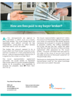 Client Q&A: How are fees paid to my buyer broker?
