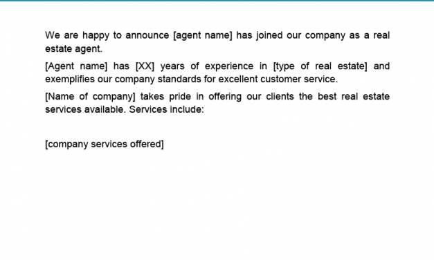 FARM: Introducing new agent to our brokerage