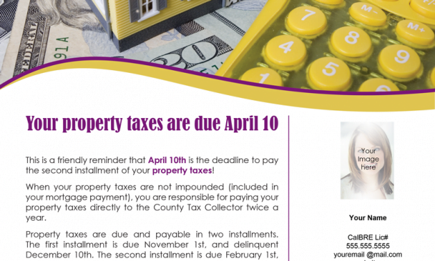 FARM: Your property taxes are due April 10