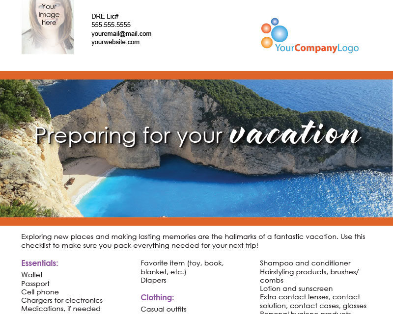 FARM: Preparing for your vacation
