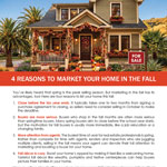 List your home in the fall