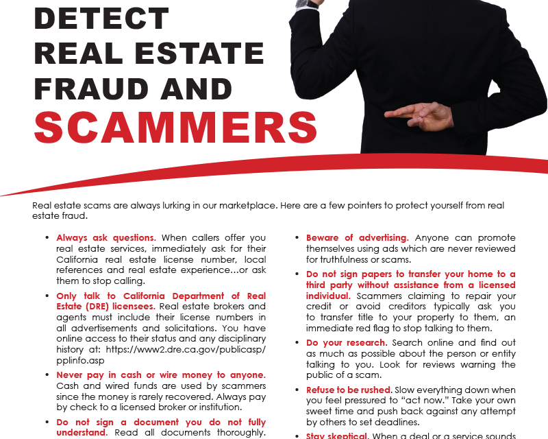 FARM: Detect real estate fraud and scammers