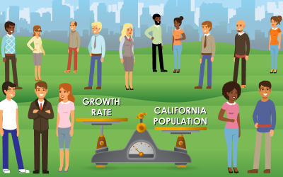 Golden state population trends