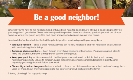 FARM: Be a good neighbor!