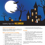 Safety tips for Halloween