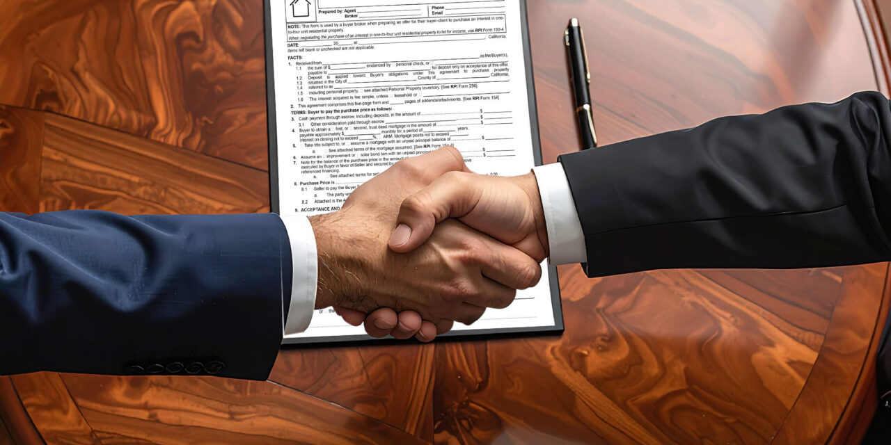 An agreement starts as an offer