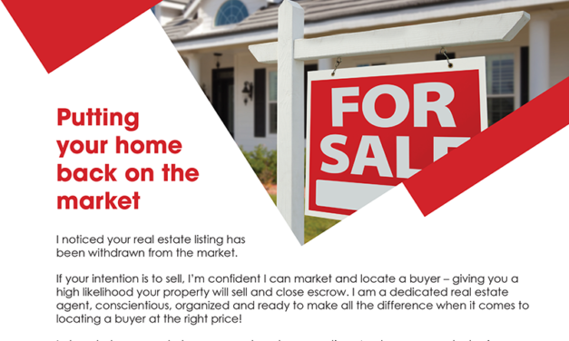 FARM: Putting your home back on the market