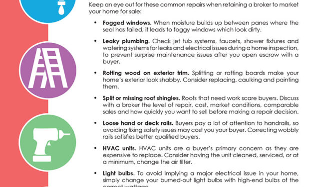 FARM: Repairs to consider when selling your home