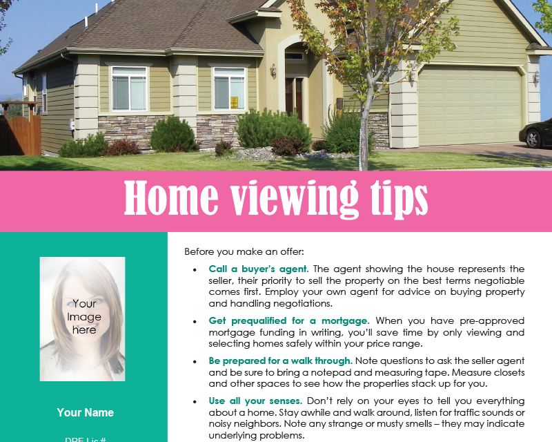 FARM: Home viewing tips
