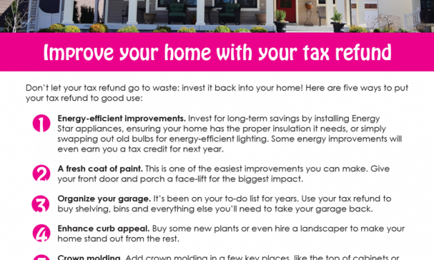 FARM: Improve your home with your tax refund