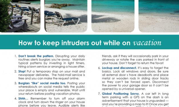 FARM: How to keep intruders out while on vacation