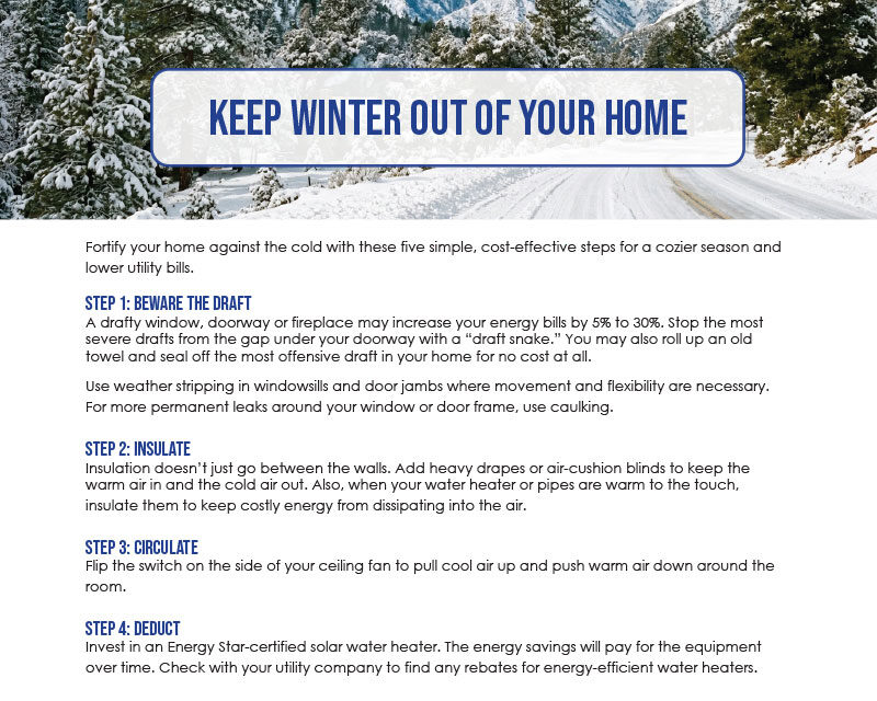 FARM: Keep winter out of your home