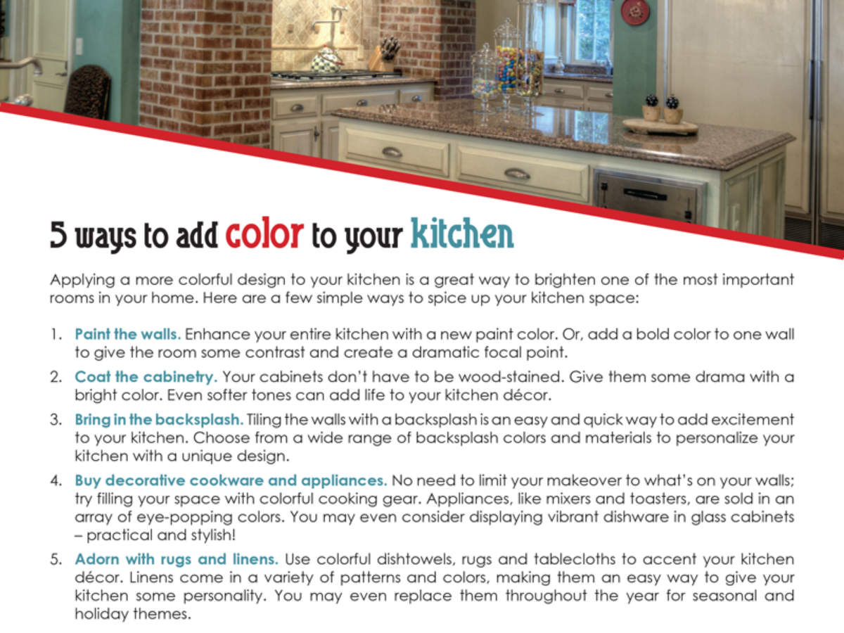 The Importance of Kitchen Color