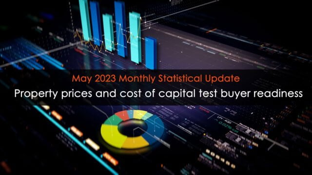 Property prices and cost of capital test buyer readiness; Monthly Statistical Update (May 2023)