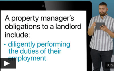 Management Obligations Owed the Landlord