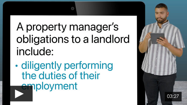 Management Obligations Owed the Landlord